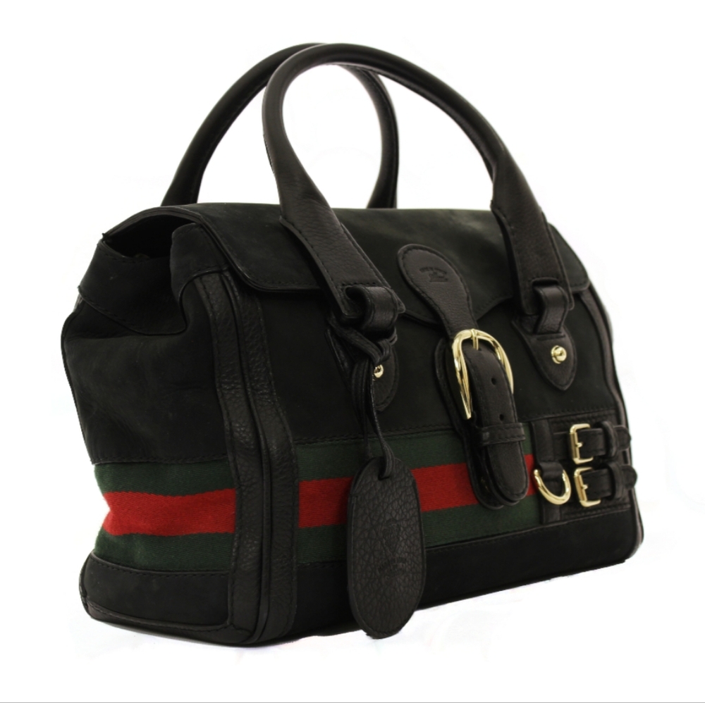 Gucci Suede Doctors Bag